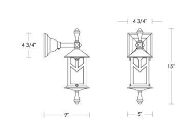 Greenwich Wallmount